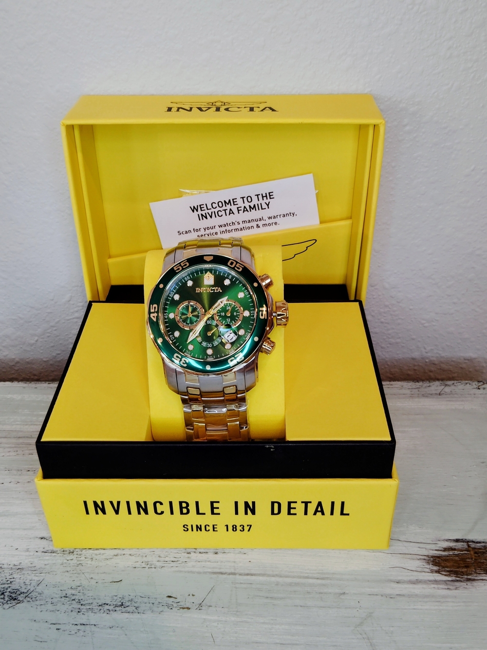 Invicta Pro Diver Scuba Mens Watch 48mm Model 40191